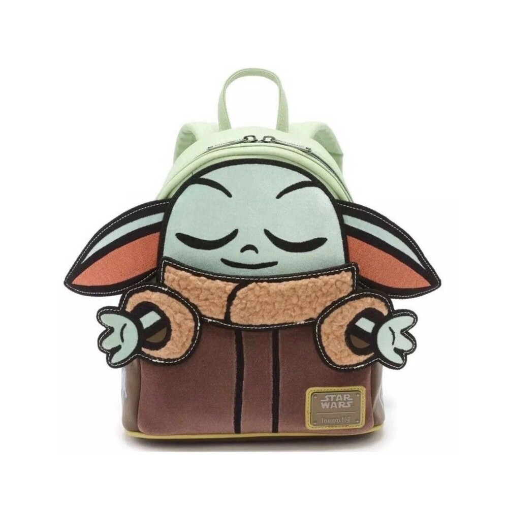 Disney Parks Star Wars Grogu The Mandalorian Mini Backpack Loungefly NWOT